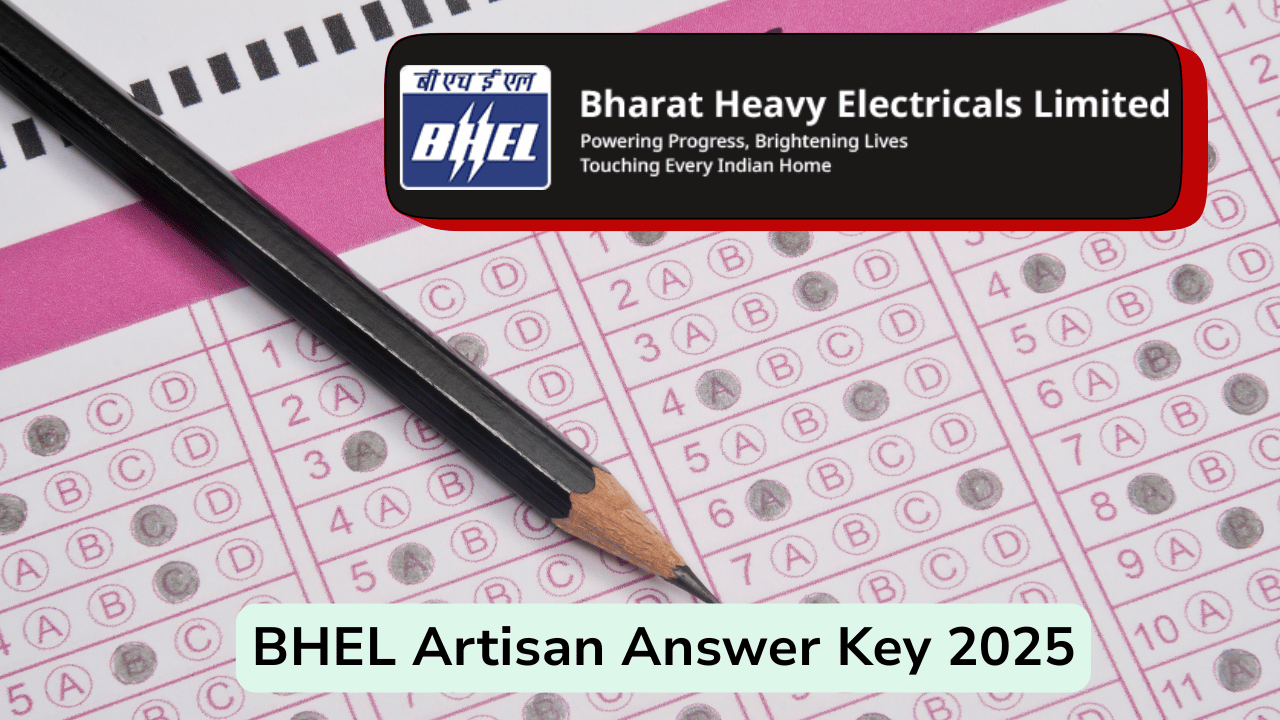 BHEL Artisan Answer Key 2025