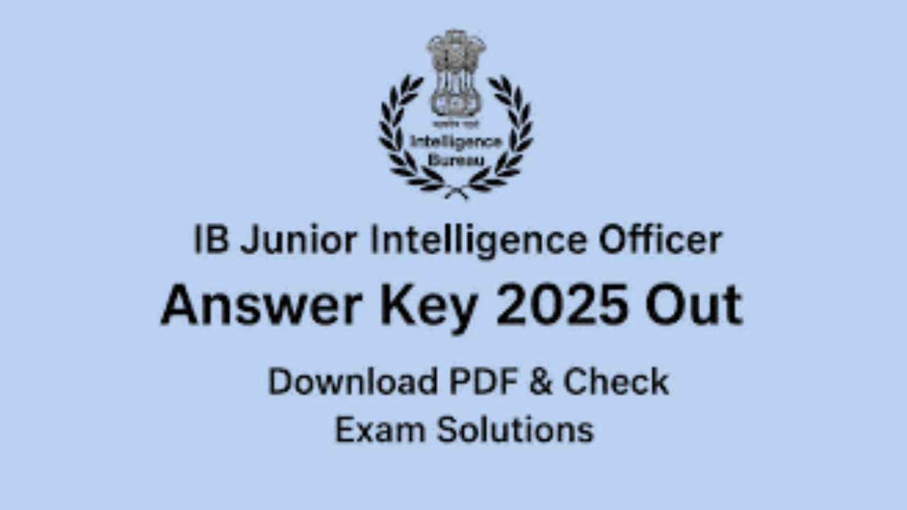 IB Junior Intelligence Officer Answer Key 2025